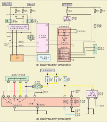 电动车空调系统知识图解（电动车空调控制电路图）