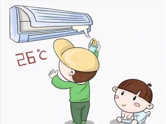 幼儿空调安全知识图片卡通（夏季幼儿空调保健知识）